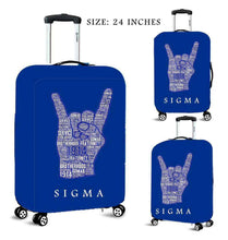 Load image into Gallery viewer, PRE-Order Phi Beta Sigma 4 piece luggage set