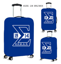 Load image into Gallery viewer, PRE-Order Phi Beta Sigma 4 piece luggage set