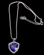 Load image into Gallery viewer, Sapphire drop necklace