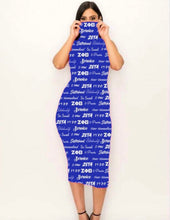 Load image into Gallery viewer, Nationally Approved Zeta word art dress