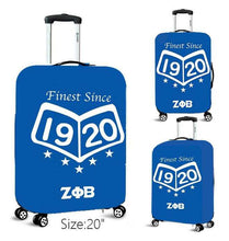 Load image into Gallery viewer, 4 piece Zeta Nationally Approved Luggage set