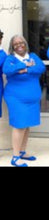 Load image into Gallery viewer, Zeta shield dress with removable pearl collar