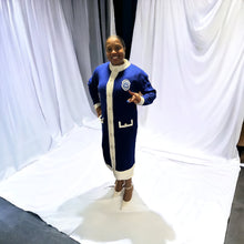 Load image into Gallery viewer, Shield cardigan/dress