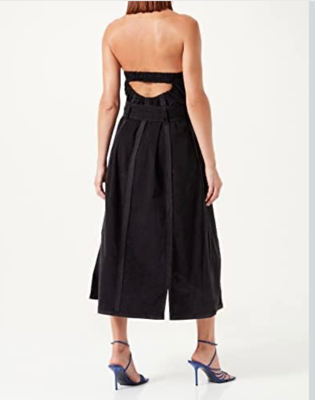 Corduroy Strapless- Making the Cut dress