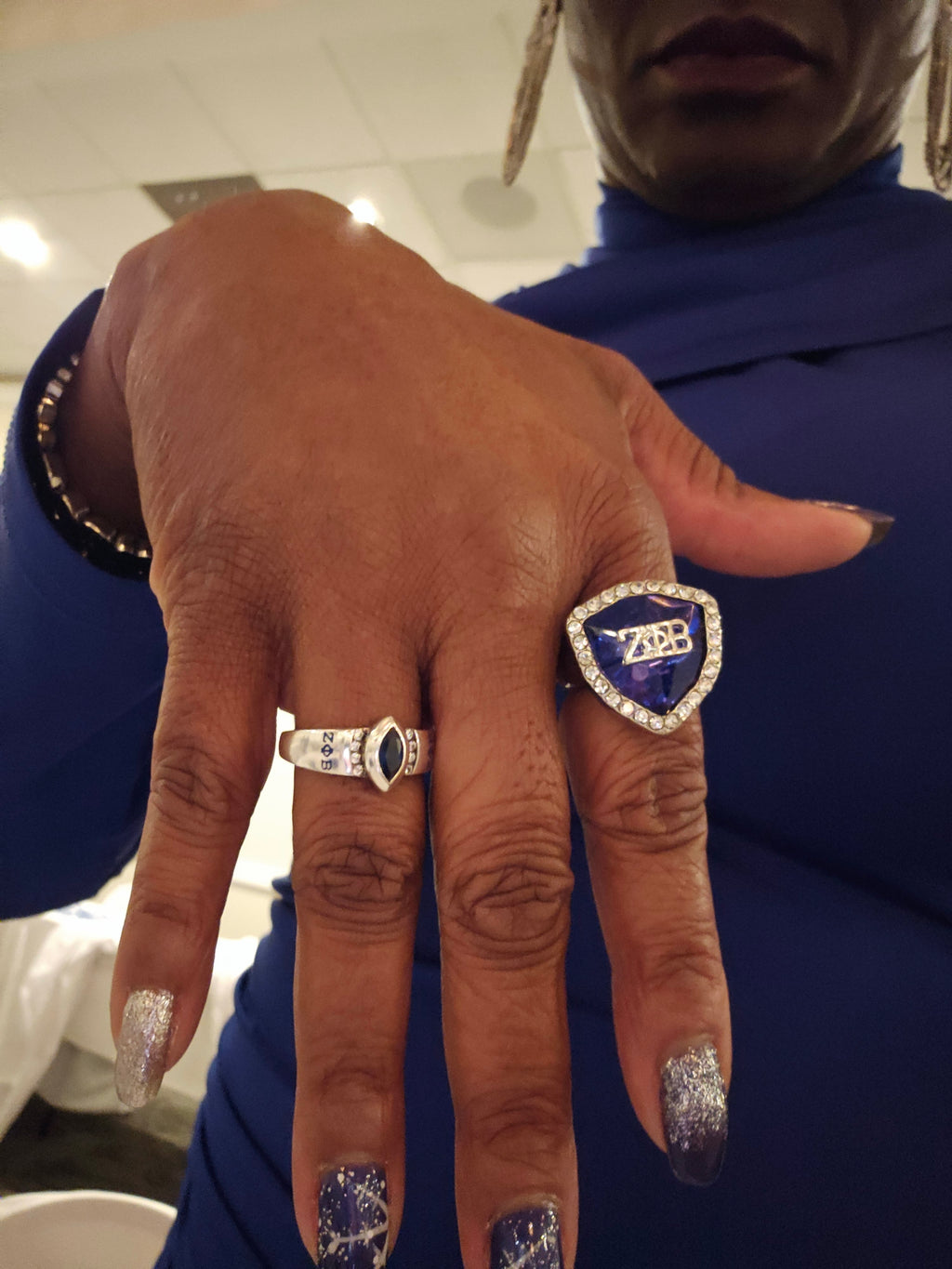 Zeta “Titanic” Sapphire ring