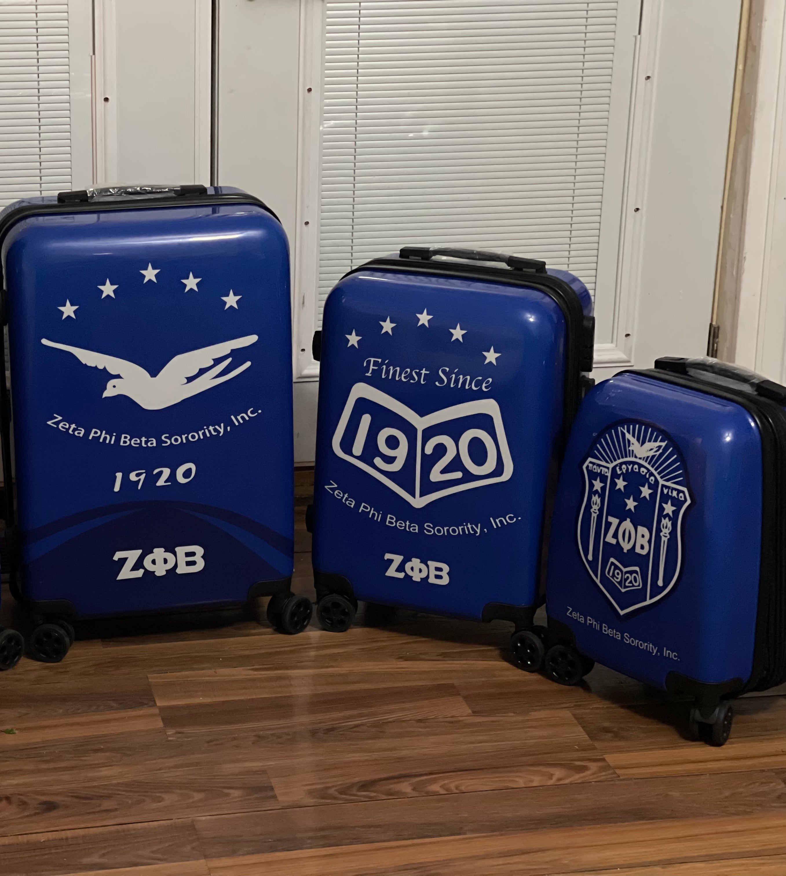 3 piece Zeta luggage bundle