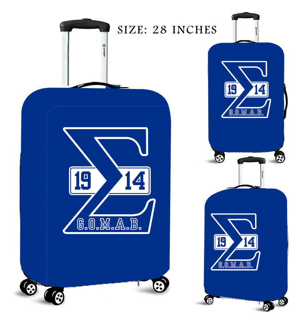 PRE-Order Phi Beta Sigma 4 piece luggage set