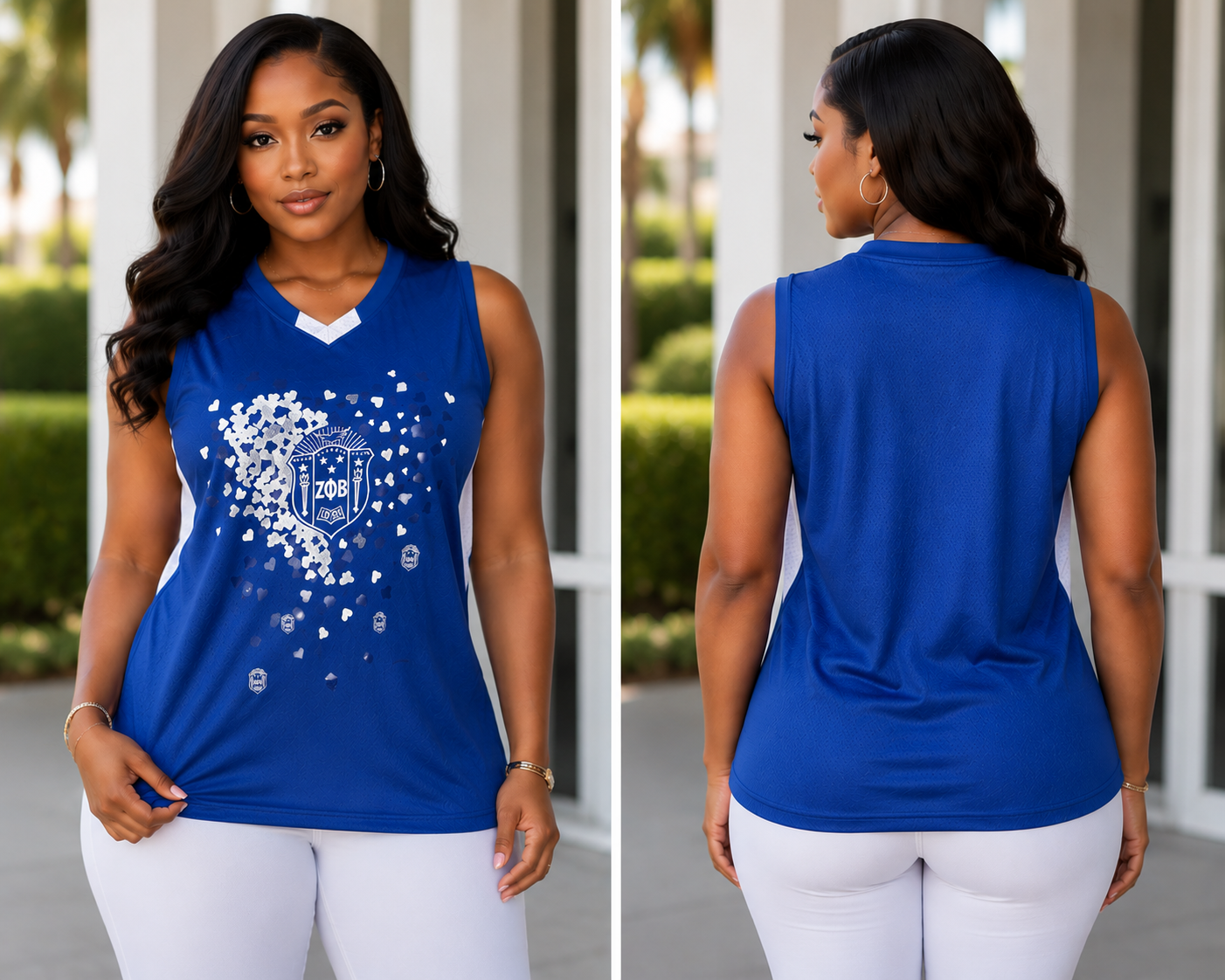 ZΦB Heart of Finer Sleeveless Performance Tank