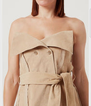 Load image into Gallery viewer, Corduroy Strapless- Making the Cut dress