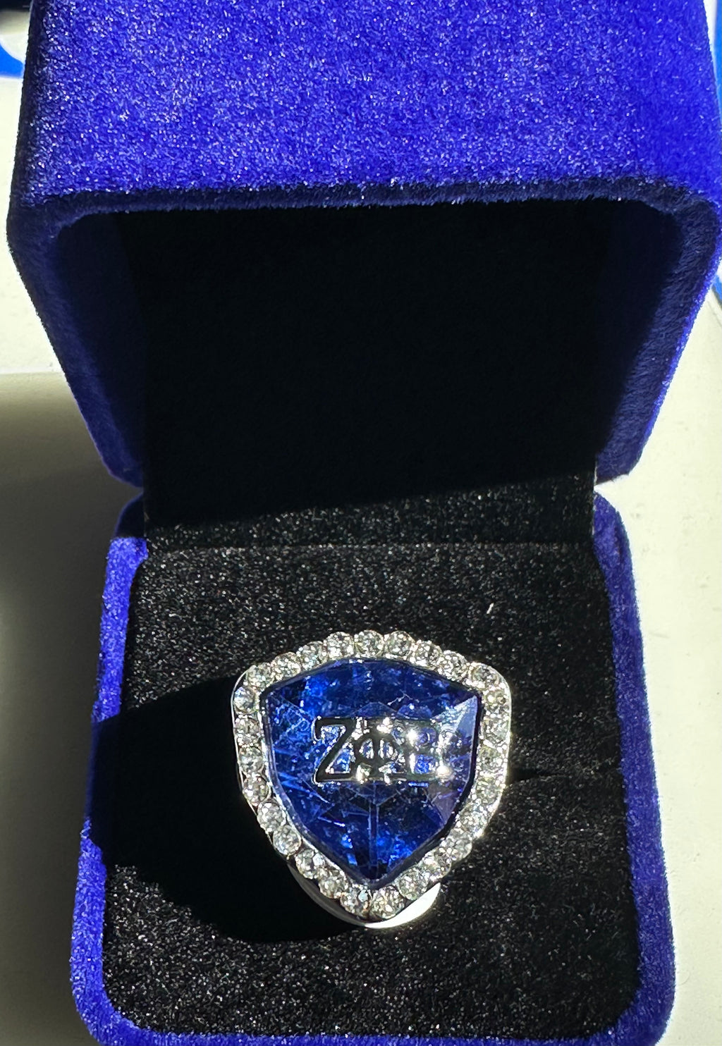 Zeta “Titanic” Sapphire ring