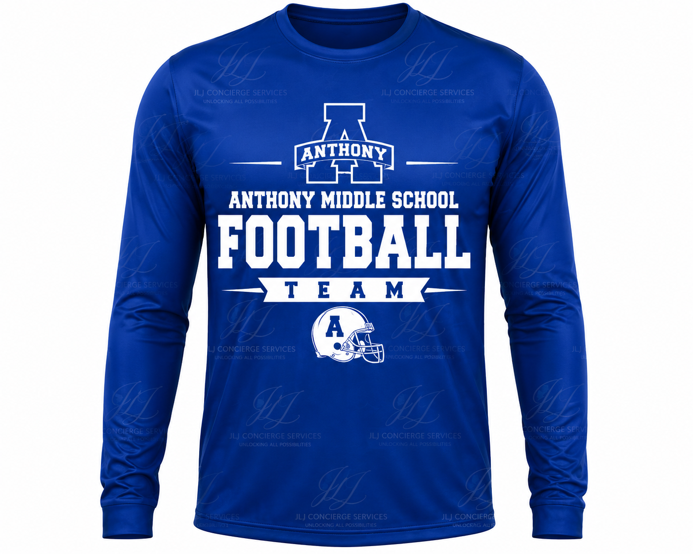 Anthony Football Performance Long-Sleeve Tee