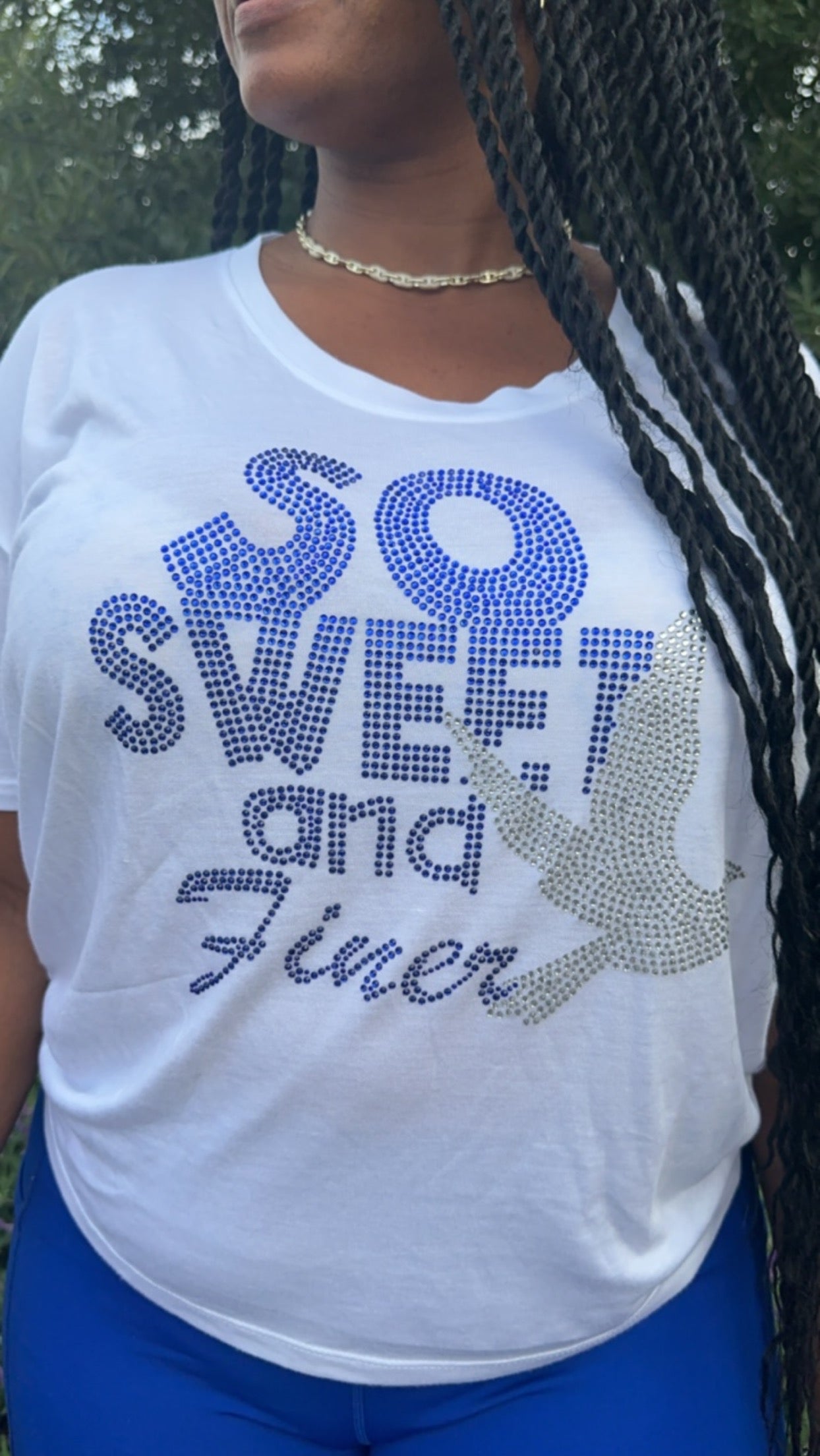 So sweet & Finer dolman tee
