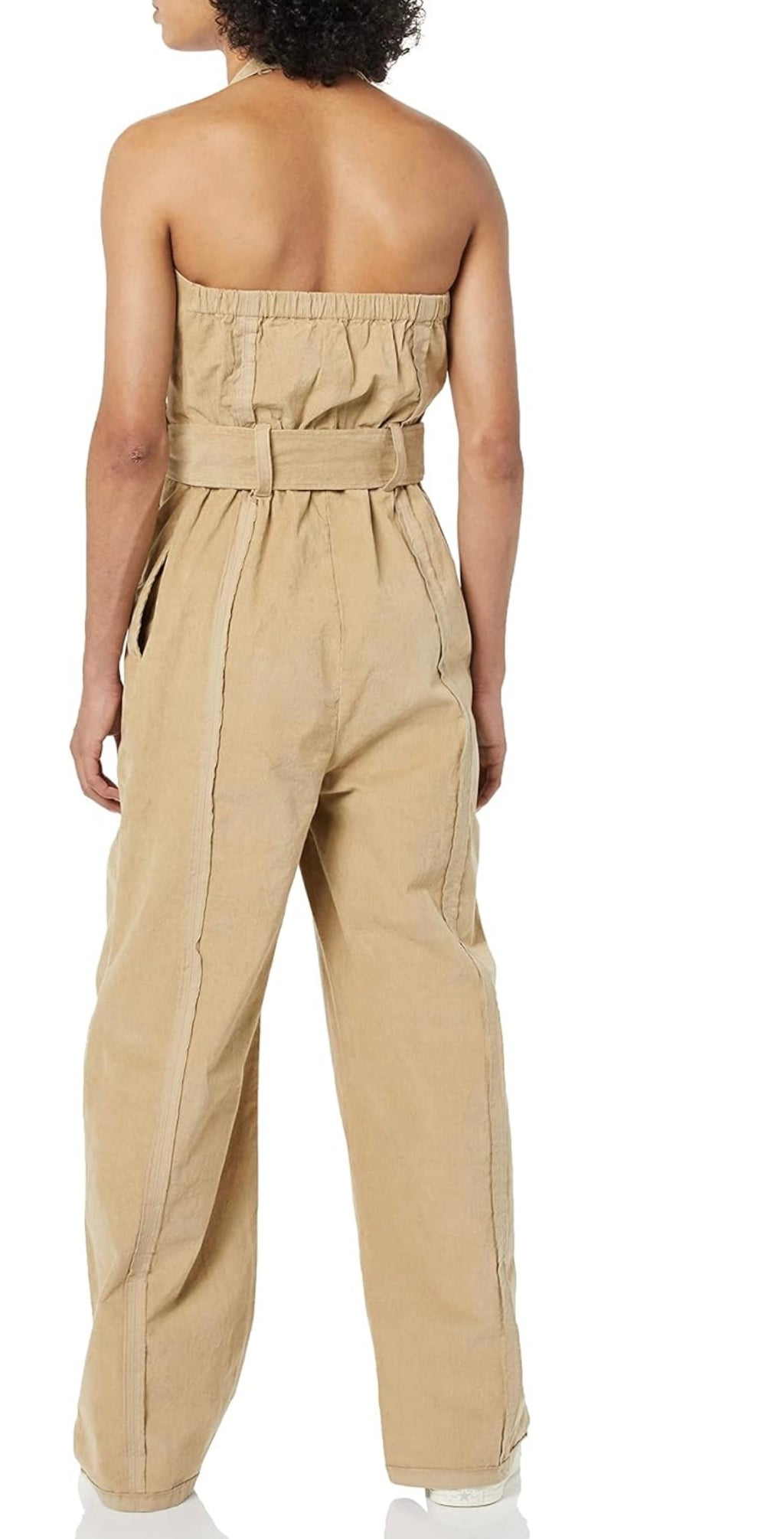 Corduroy wide leg one piece- Making The Cut