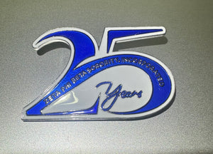 25 year pin