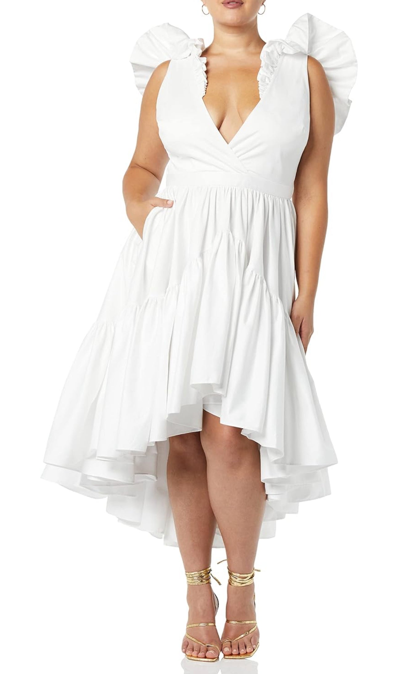 Ruffle summer dress