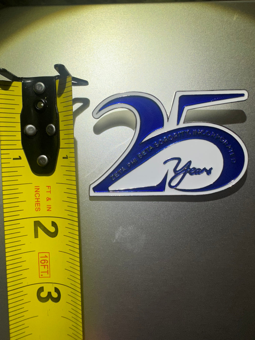 25 year pin