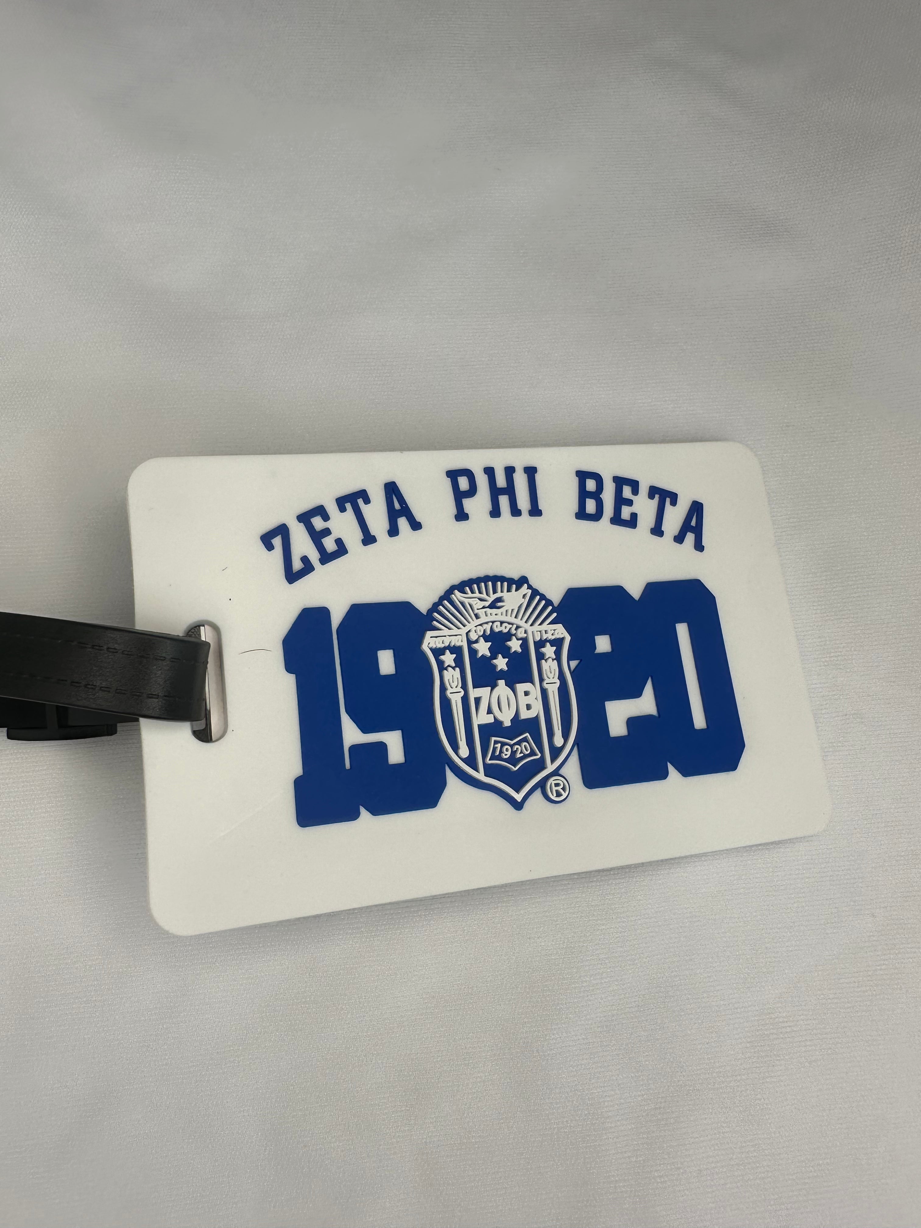 Zeta luggage tag