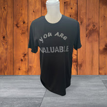 Load image into Gallery viewer, You Are VALUABLE bling tee