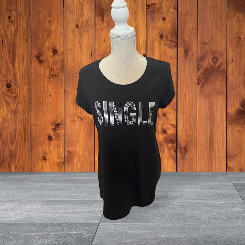SINGLE bling shirt