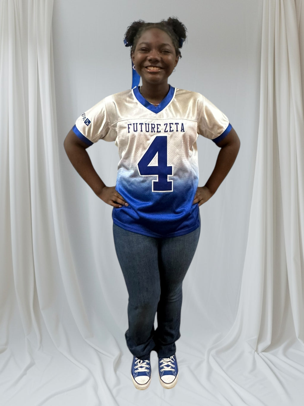 Ombré custom jersey