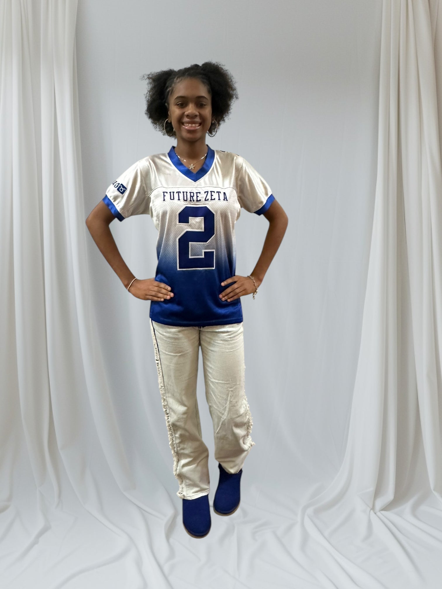 Ombré custom jersey