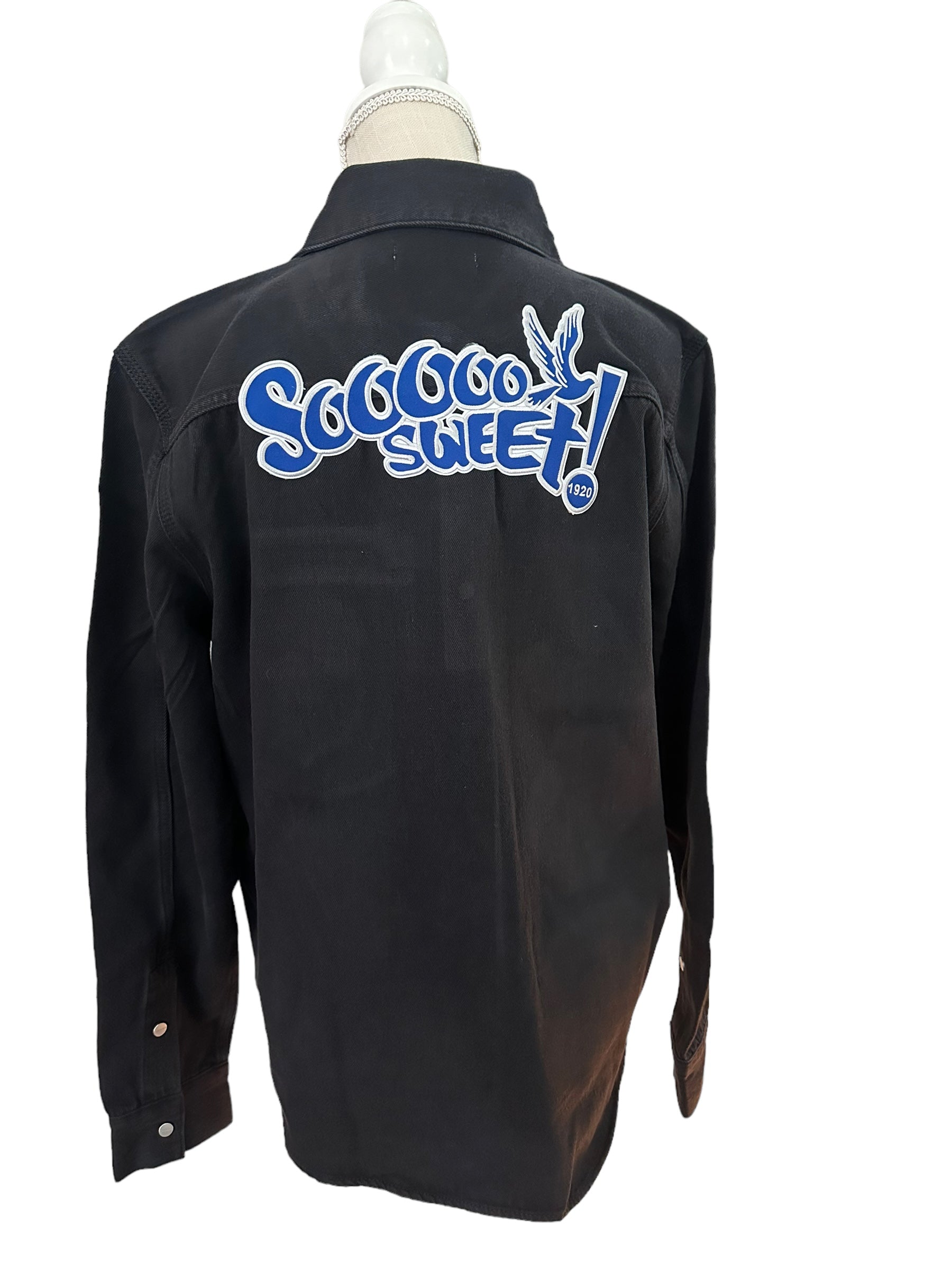Zeta shirt/jacket dark denim