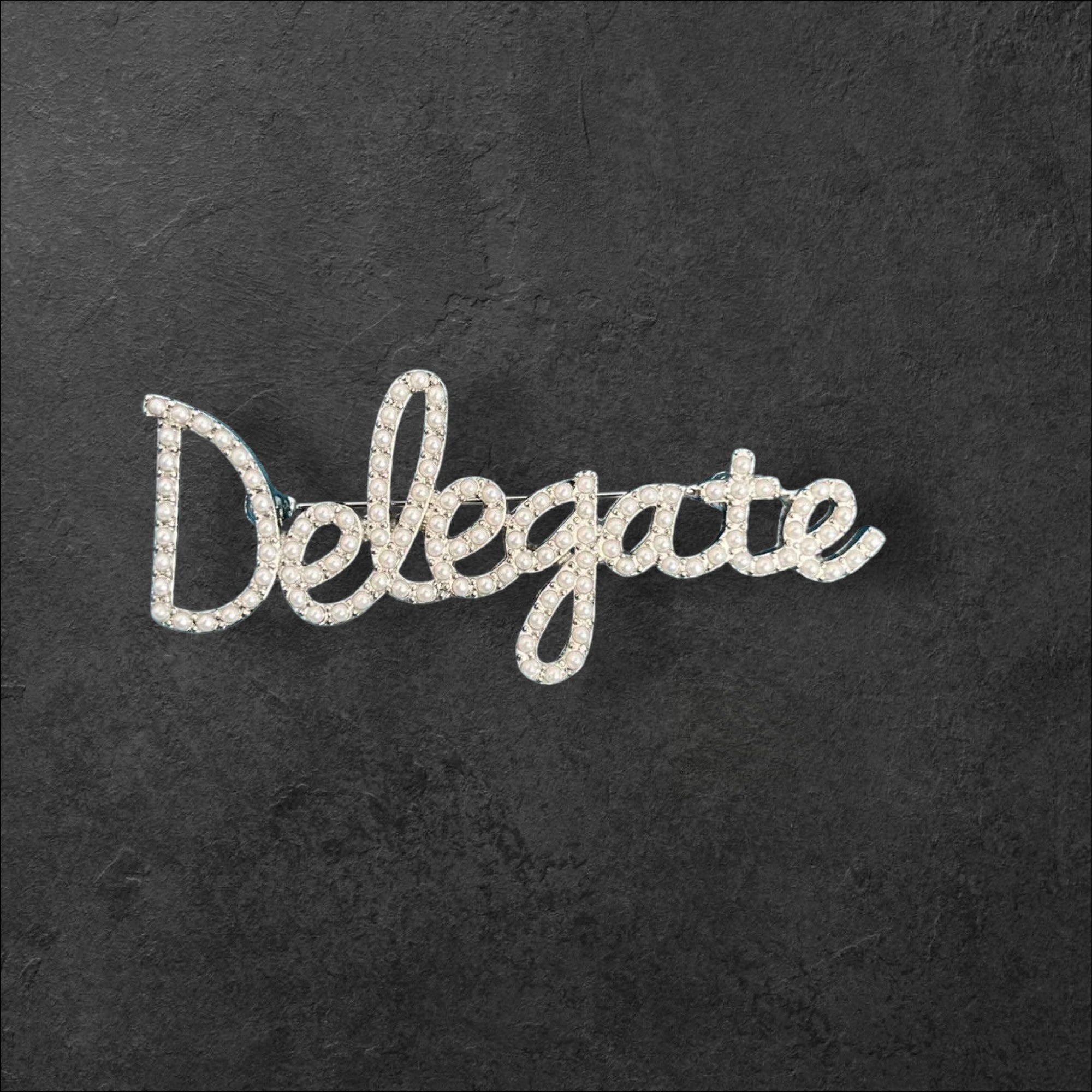Delegate brooch
