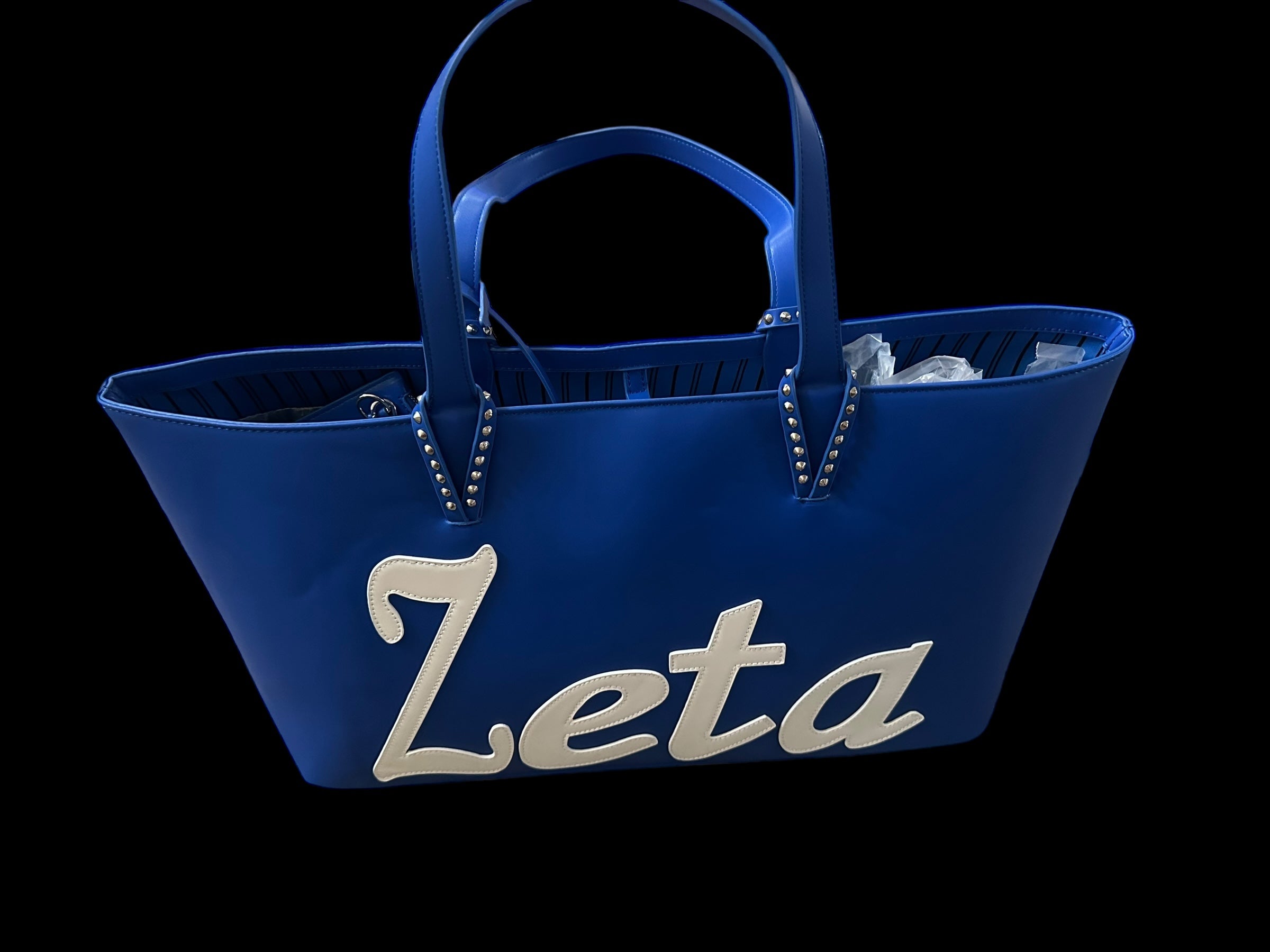 Oversized Zeta tote bag