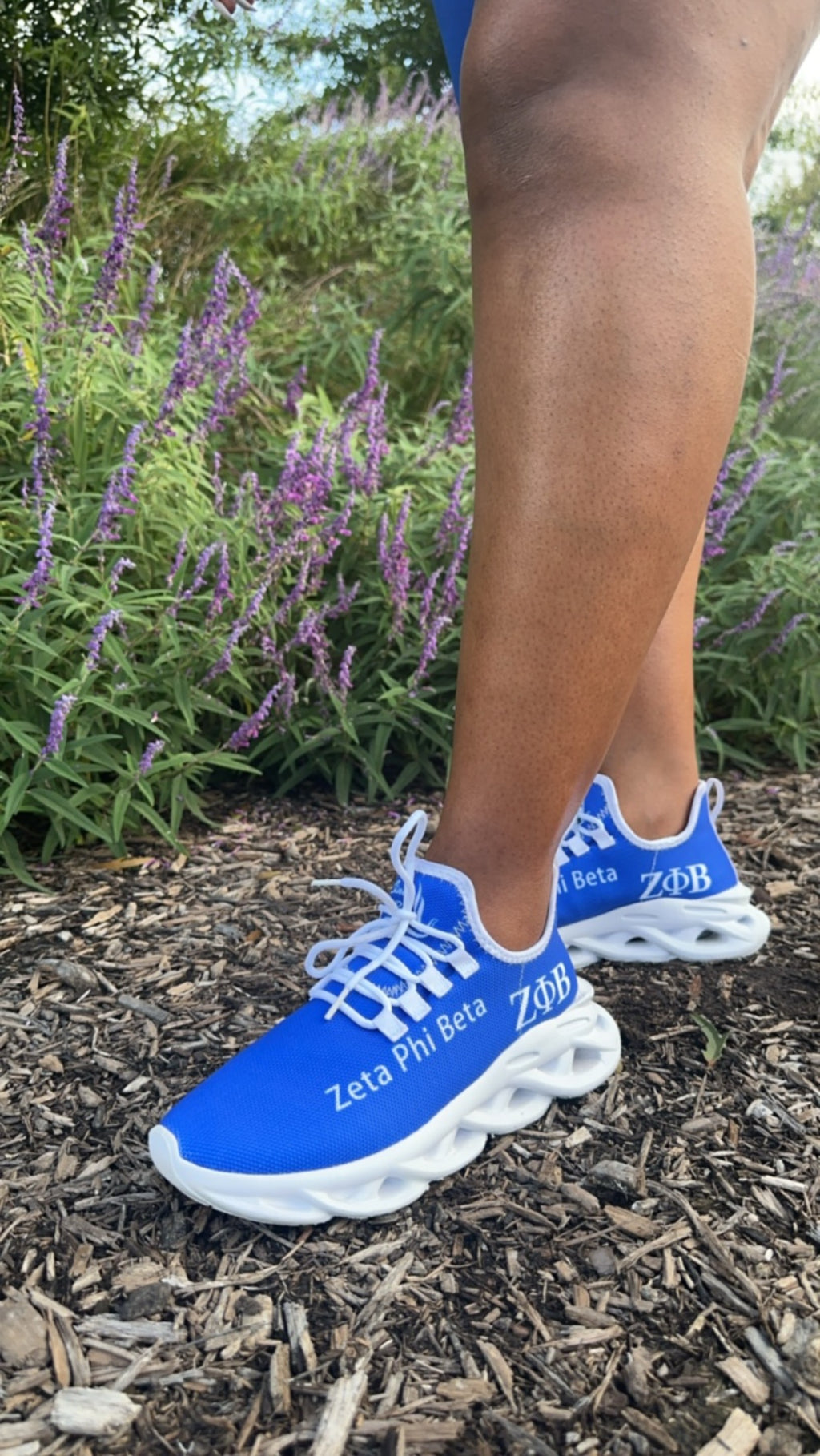 Royal blue Zeta shoes
