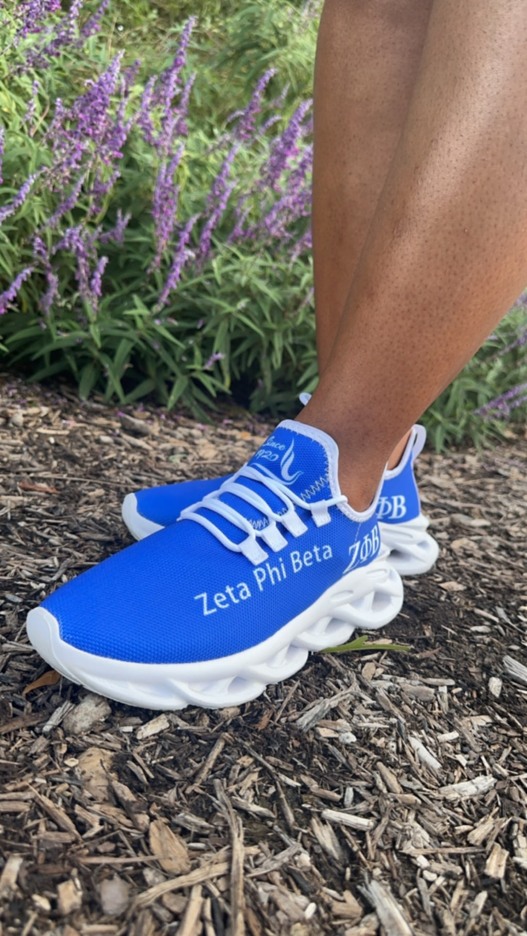 Royal blue Zeta shoes