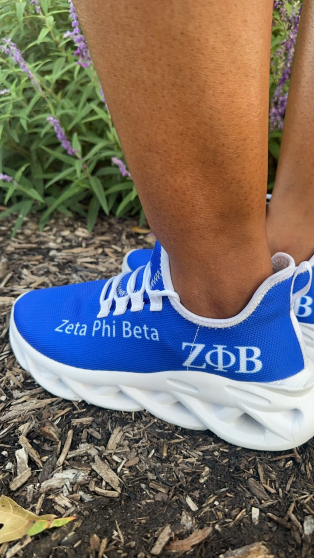 Royal blue Zeta shoes