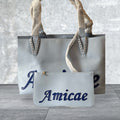 Amicae tote with wristlet