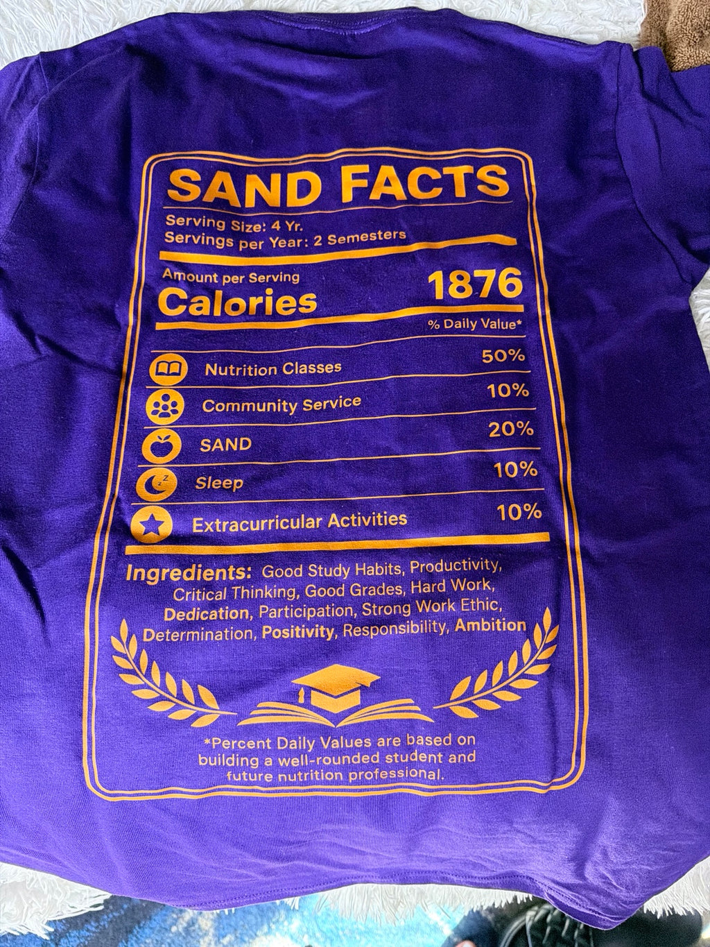 Custom Prairie View A&M University SAND shirt back by JLJ Concierge Services