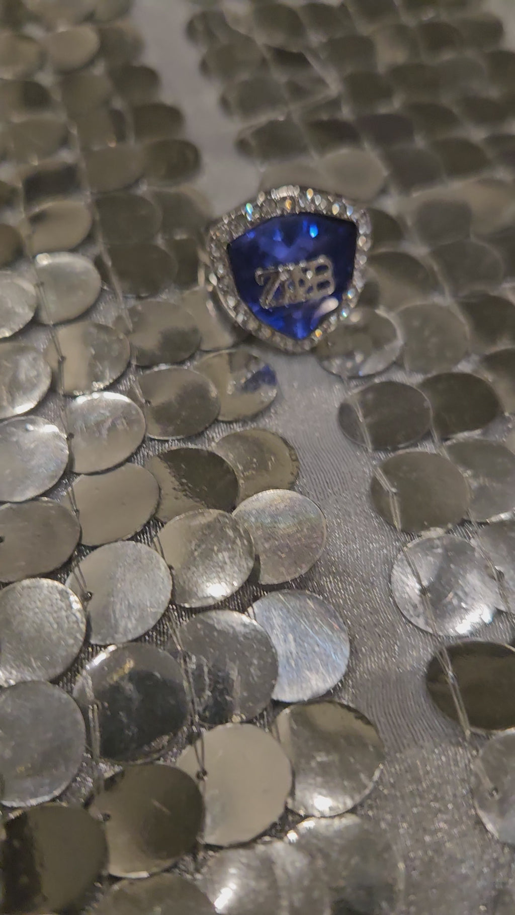 Zeta “Titanic” Sapphire ring