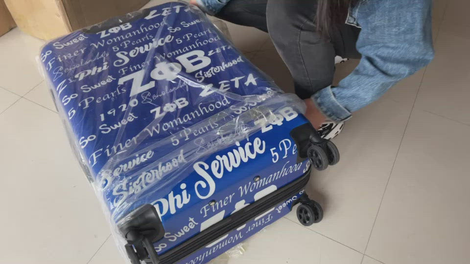 4 piece Zeta Nationally Approved Luggage set