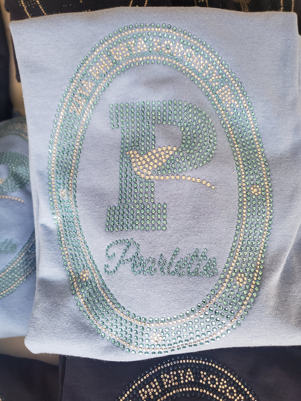 Pearlette bling tee