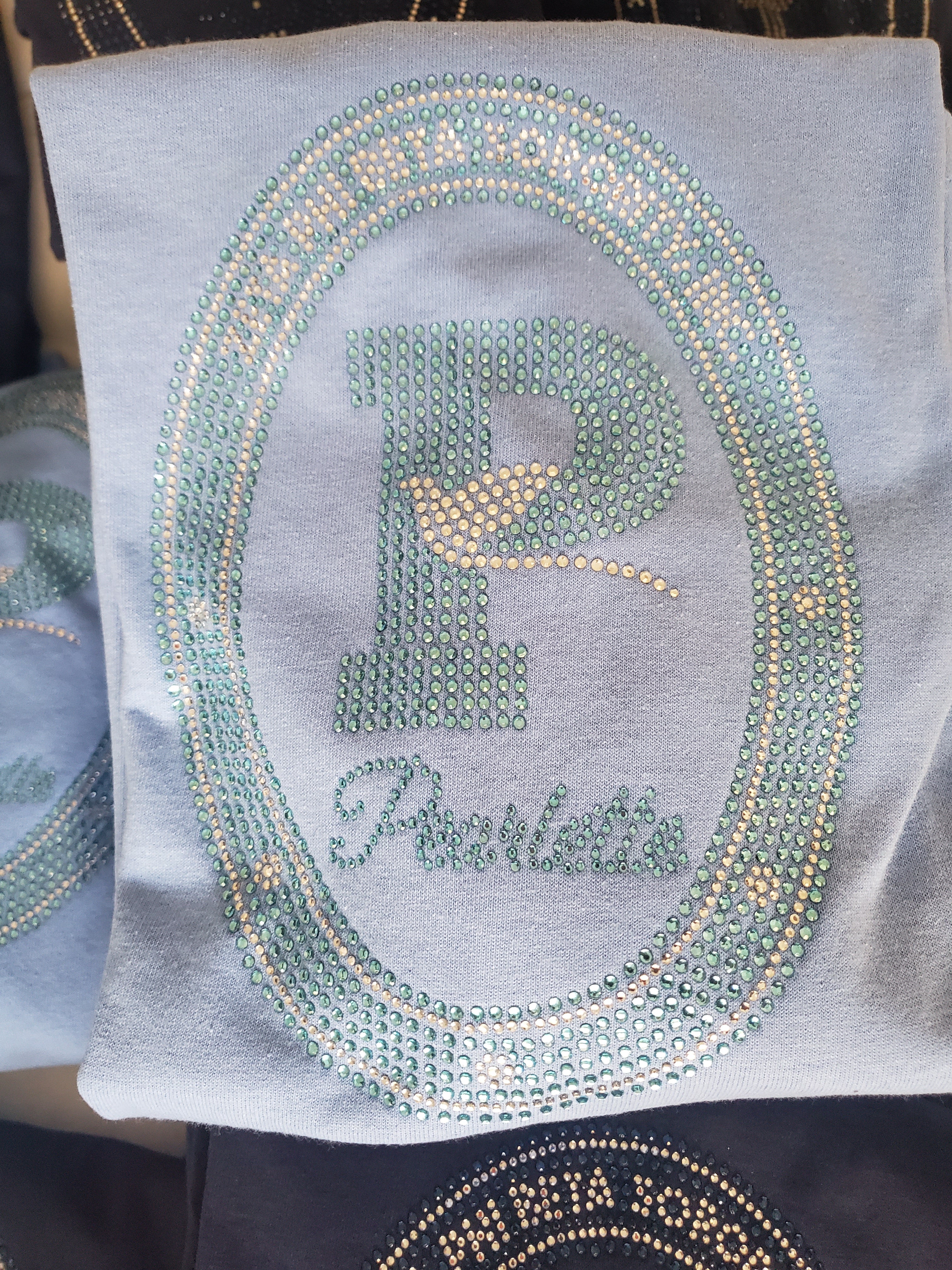 Pearlette bling tee