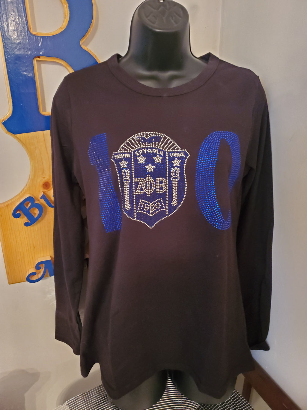 100 bling short sleeve shirt only