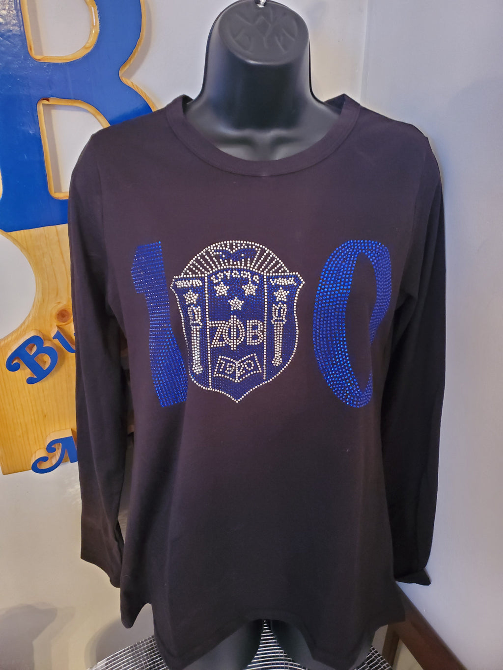 100 bling short sleeve shirt only