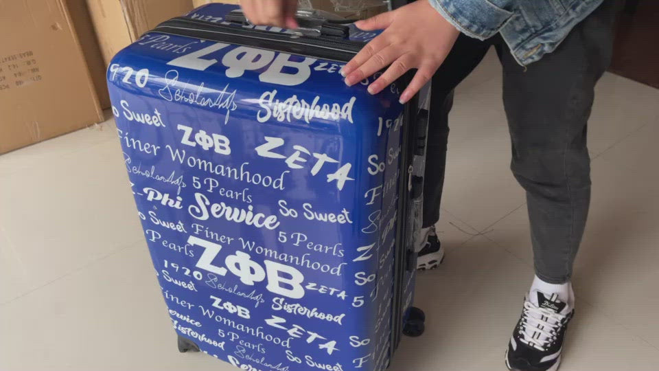 4 piece Zeta Nationally Approved Luggage set