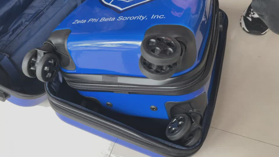 4 piece Zeta Nationally Approved Luggage set