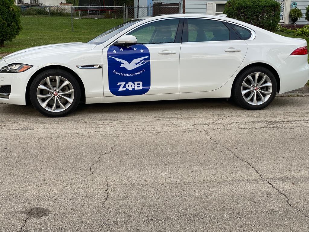 Magnetic vehicle decal (Nationally Approved)