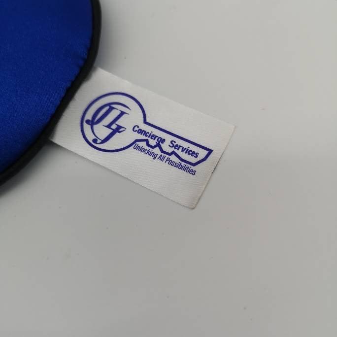 Sleep mask with matching silk bag!