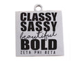 Zeta Classy charm with necklace