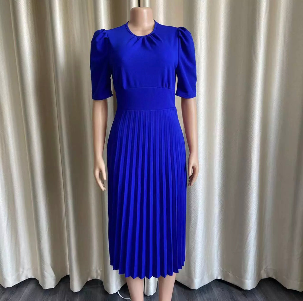 Pleated dress