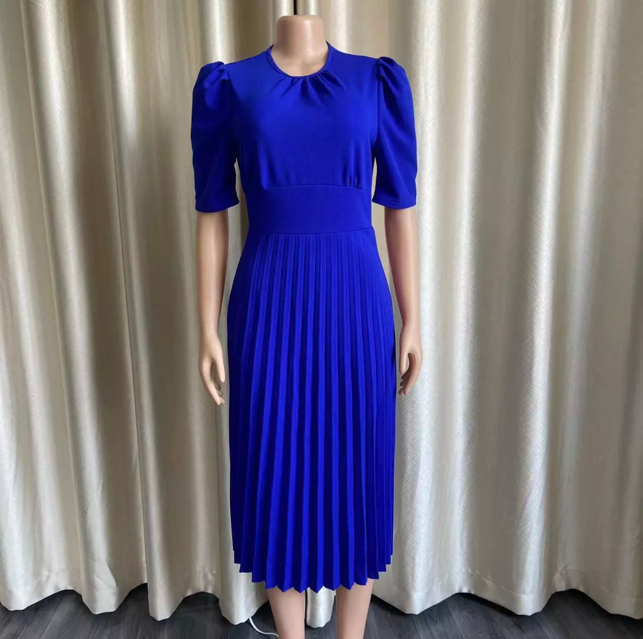 Pleated dress