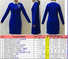 Load image into Gallery viewer, Zeta shield dress with removable pearl collar