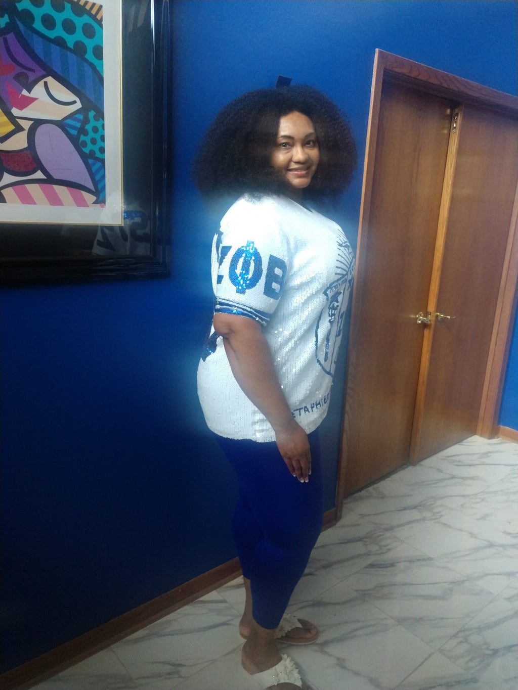 PRE-ORDER Zeta sequin jersey