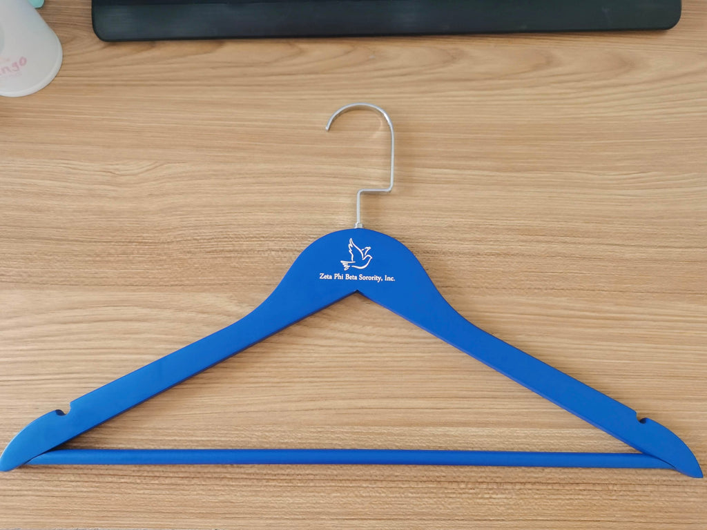 Royal blue ZETA hangers