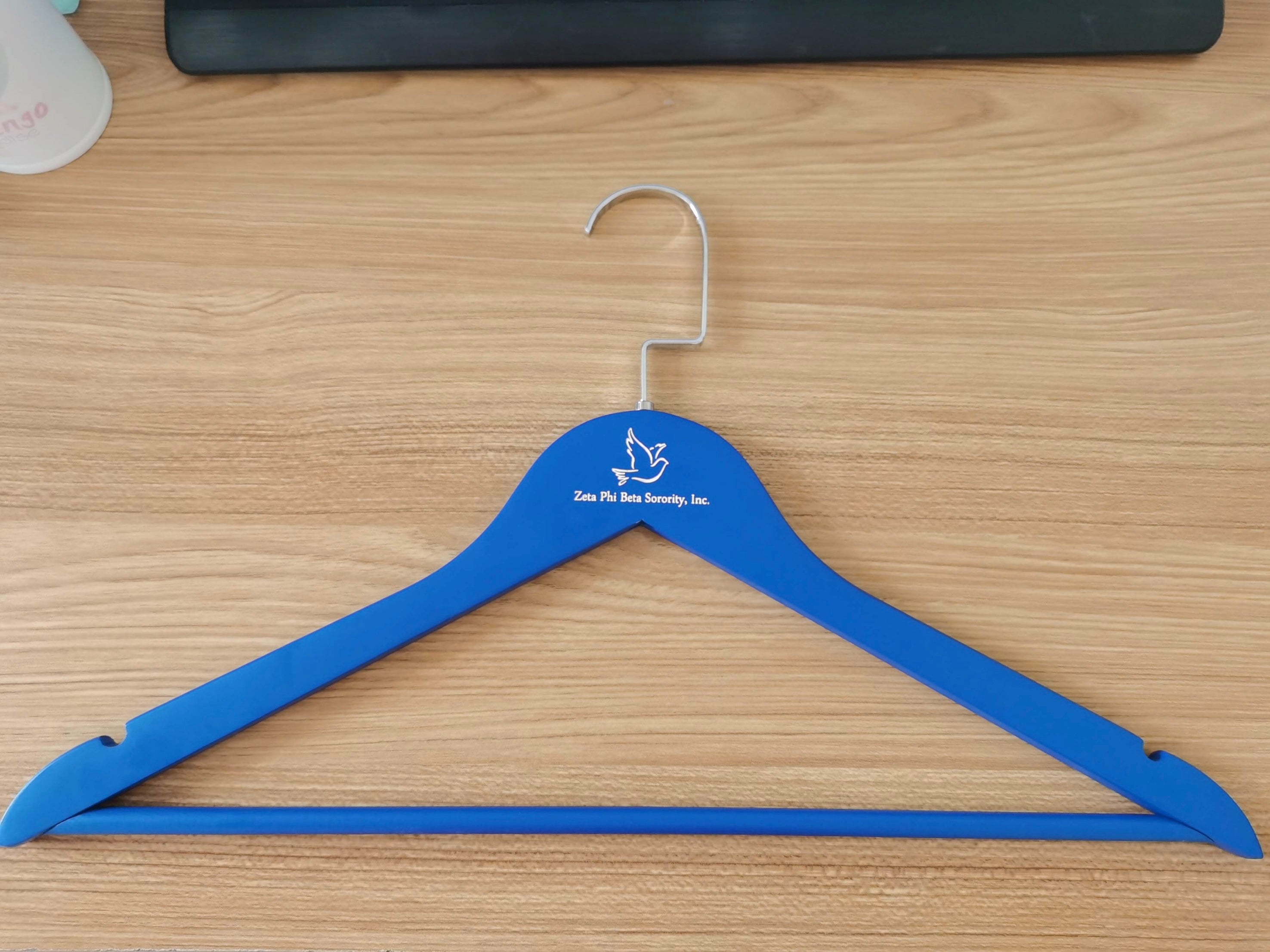 Royal blue ZETA hangers